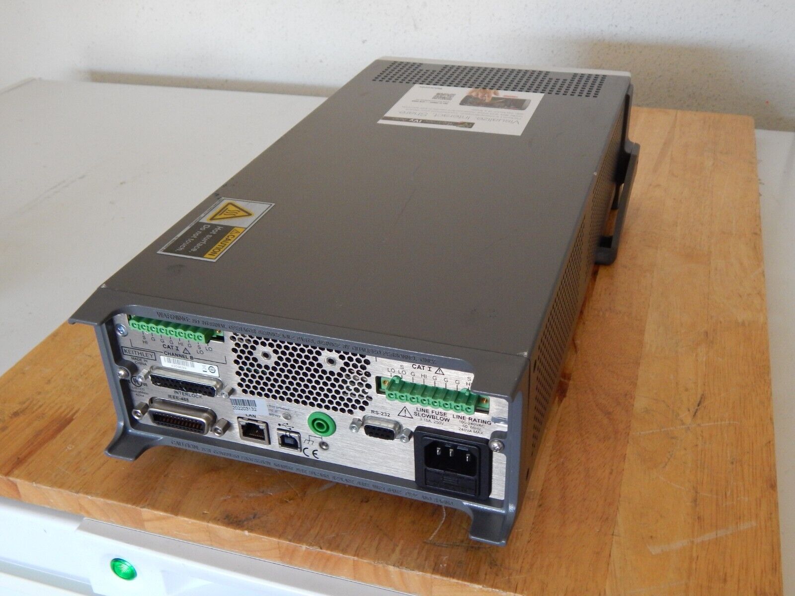 Keithley 2614B dual SourceMeter tested w/data, USA dealer, avoid 25% tariffs Keithley 2614B dual SourceMeter tested w/data, USA dealer, avoid 25% tariffs